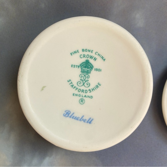 Vintage Bluebell fine bone china trinket jewelry pill box keepsake - Picture 5 of 5